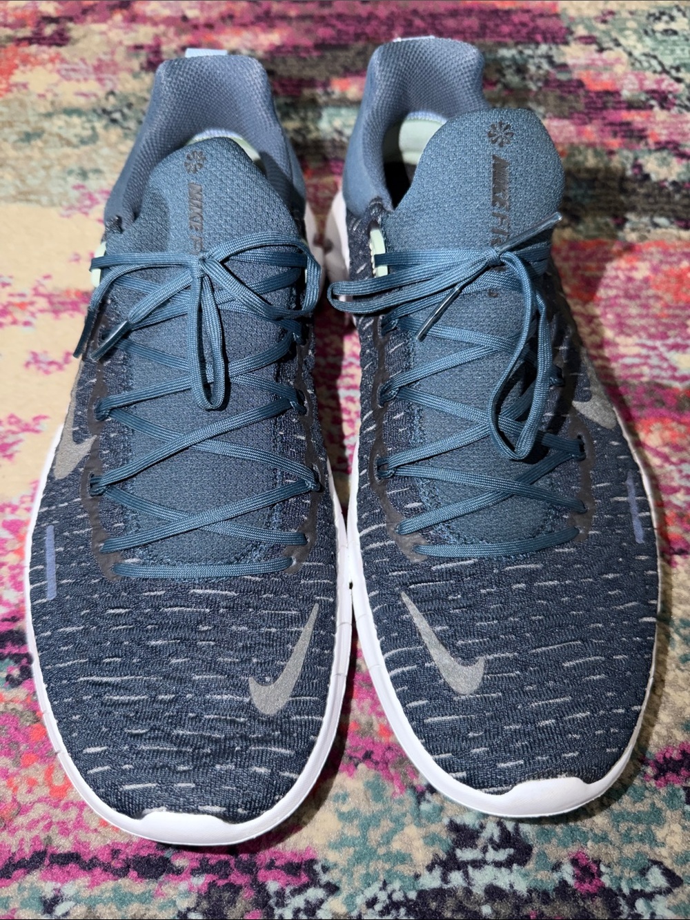 Nike Women’s Free Run 5.0 Next Nature Running Shoes - Navy Blue/Gray